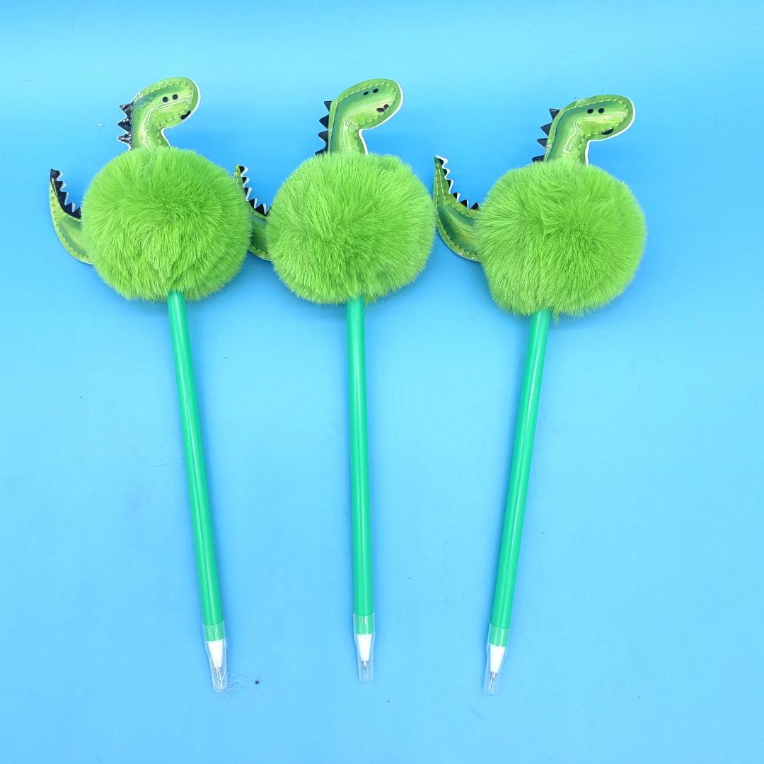 DINO POMPOM PEN